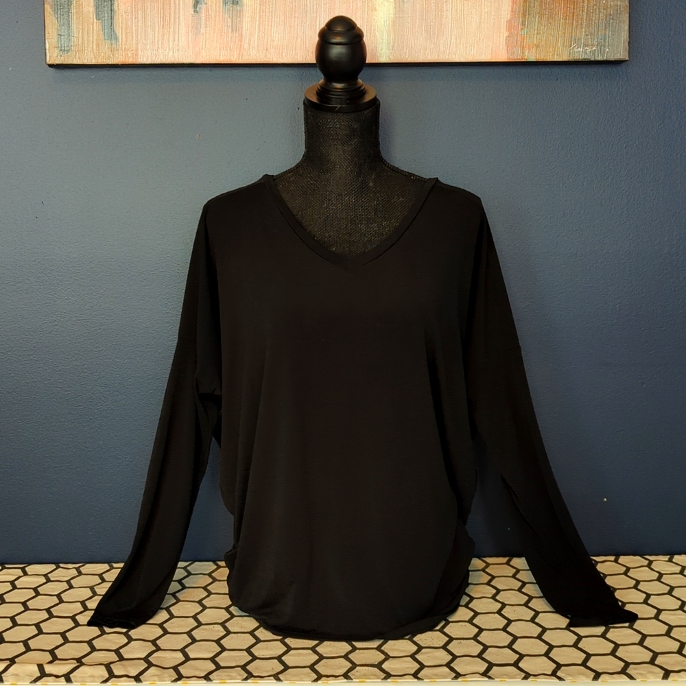 DKNY slinky blouse